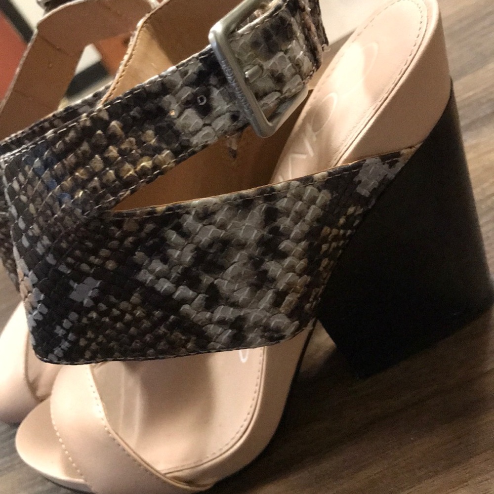 Calvin Klein (Two-Tone) Wedges